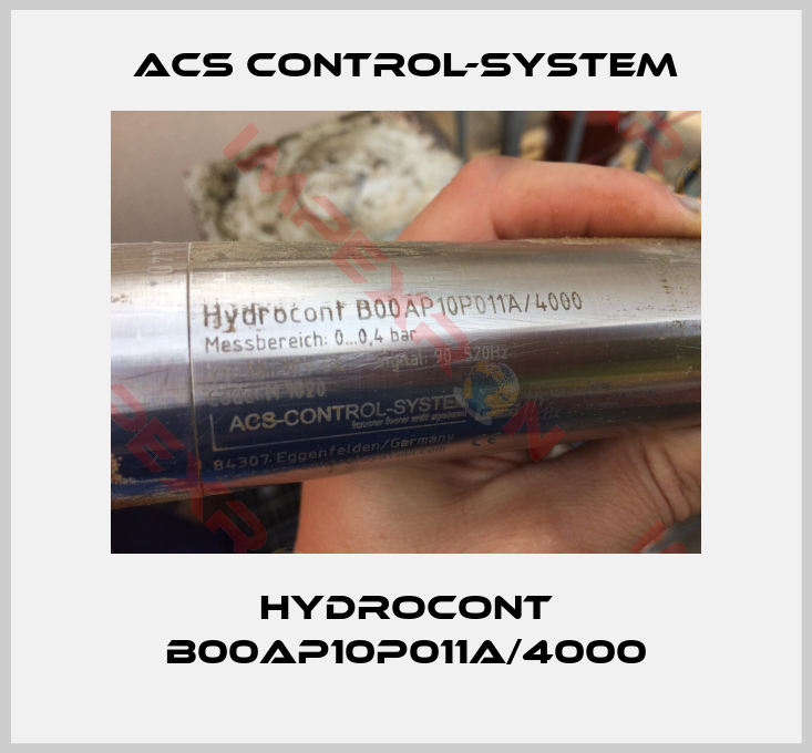Acs Control-System-Hydrocont B00AP10P011A/4000