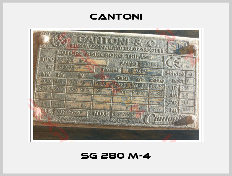 Cantoni-SG 280 M-4