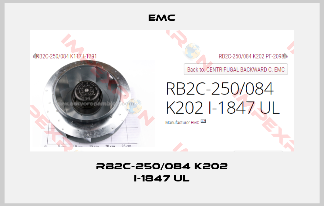 Emc-RB2C-250/084 K202 I-1847 UL