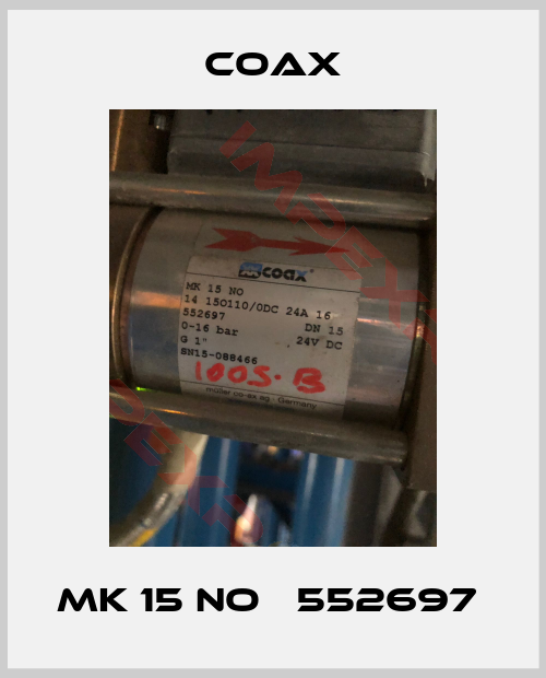 Coax-MK 15 NO   552697 
