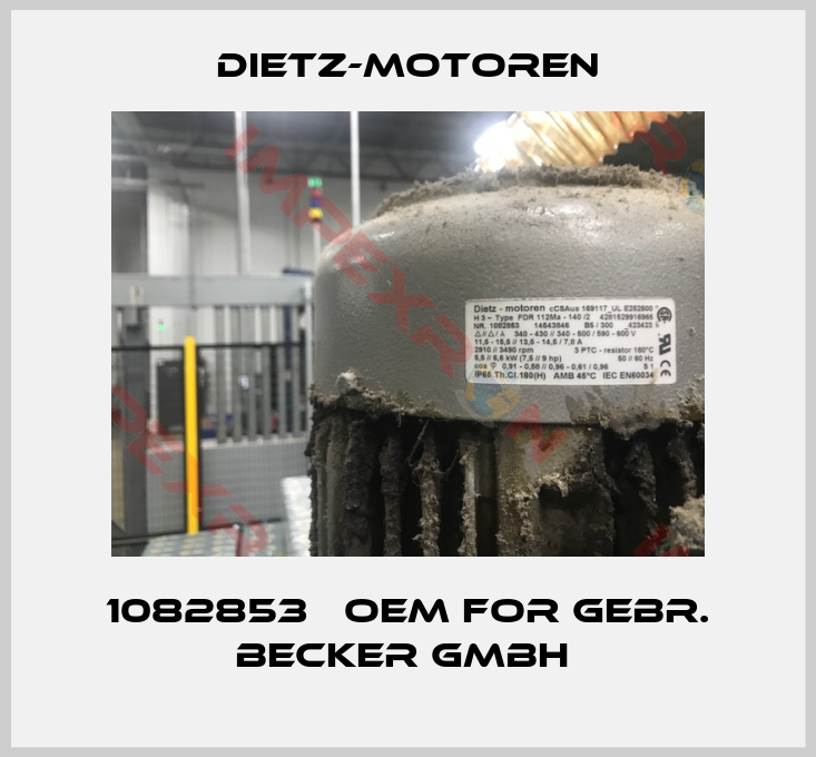 Dietz-Motoren-1082853   OEM for Gebr. Becker GmbH 