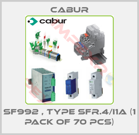 Cabur-SF992 , type SFR.4/I1A (1 pack of 70 pcs)