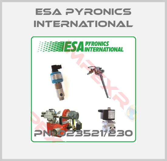 ESA Pyronics International-pn: 023521/230
