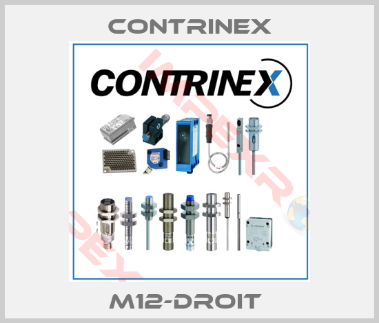 Contrinex-M12-DROIT 
