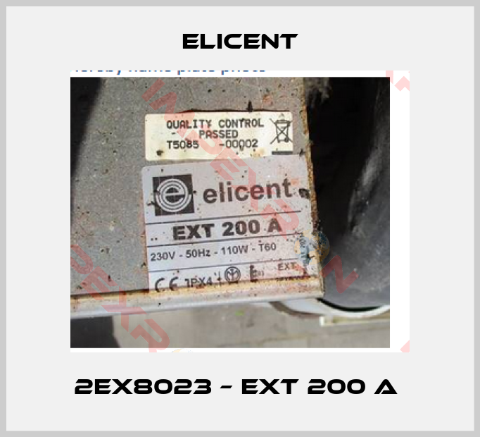 Elicent-2EX8023 – EXT 200 A 