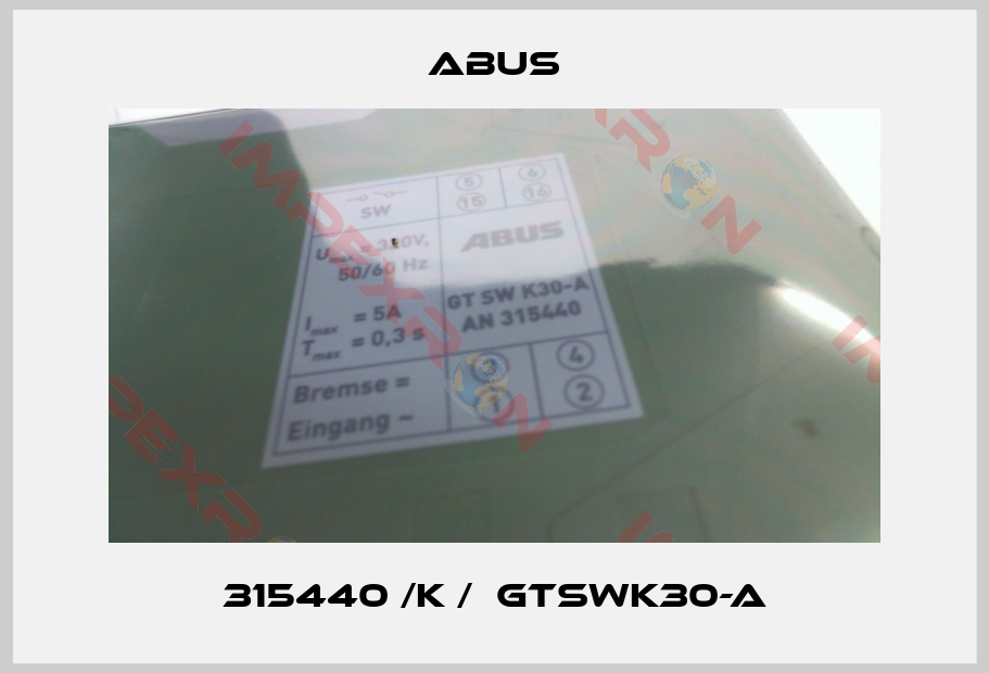 Abus-315440 /K /  GTSWK30-A