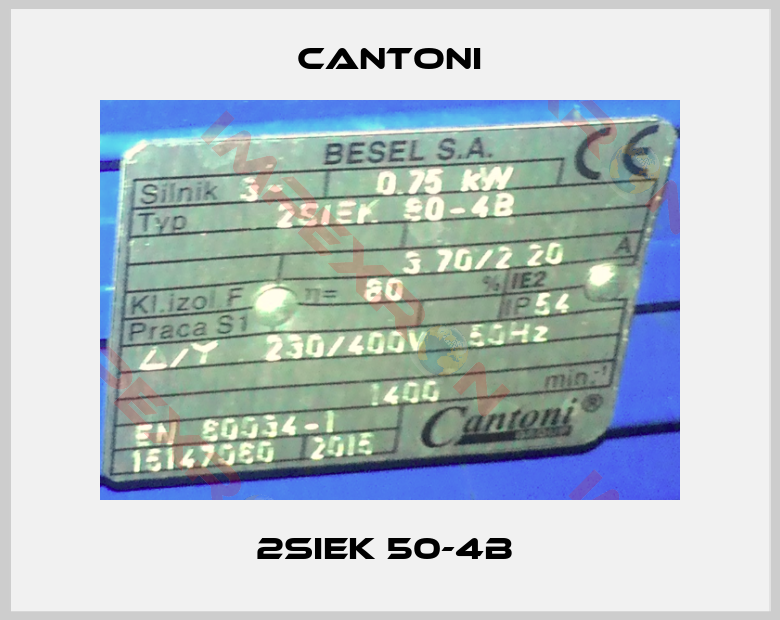 Cantoni-2SIEK 50-4B 
