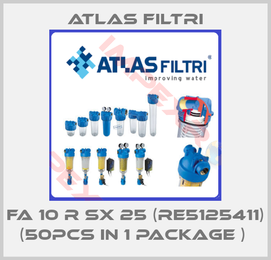 Atlas Filtri-FA 10 R SX 25 (RE5125411) (50pcs in 1 package ) 