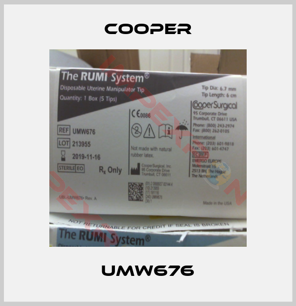 Cooper-UMW676
