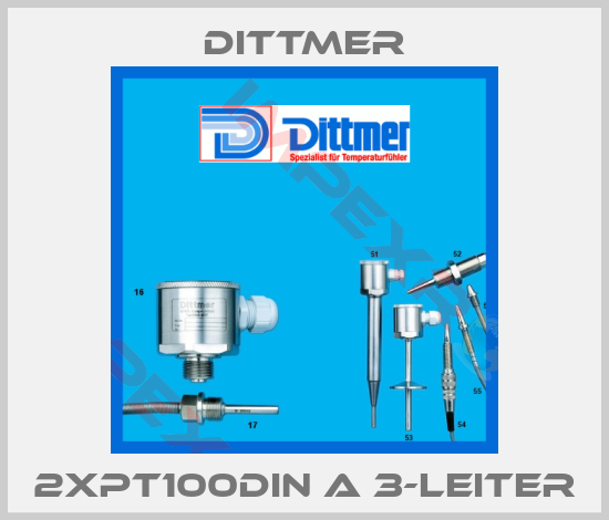 Dittmer-2xPT100DIN A 3-Leiter