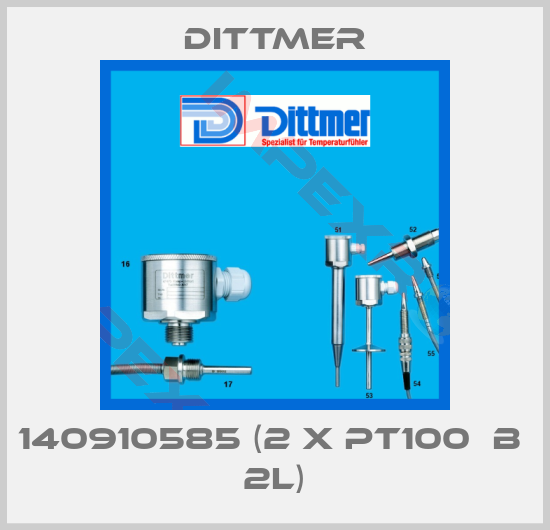 Dittmer-140910585 (2 x PT100  B  2L)