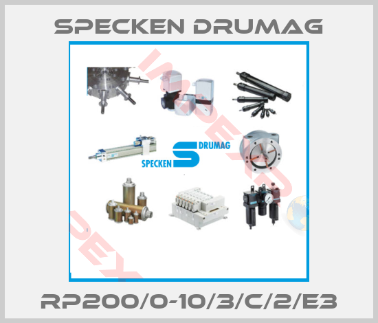Specken Drumag-RP200/0-10/3/C/2/E3