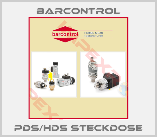 Barcontrol-PDS/HDS Steckdose
