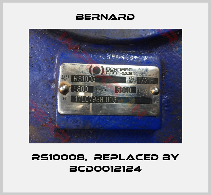 Bernard-Rs10008,  replaced by BCD0012124