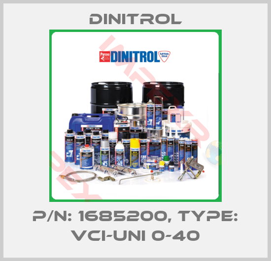 Dinitrol-P/N: 1685200, Type: VCI-UNI 0-40