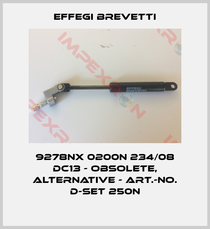 Effegi Brevetti-9278NX 0200N 234/08 DC13 - obsolete, alternative - Art.-No. D-Set 250N