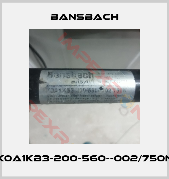 Bansbach-K0A1KB3-200-560--002/750N