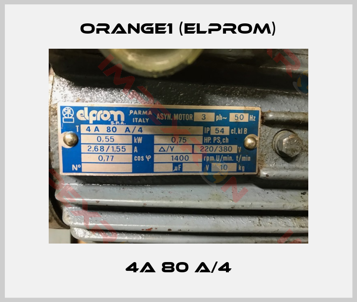 ORANGE1 (Elprom)-4A 80 A/4