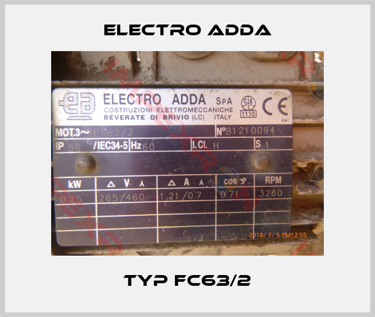 Electro Adda-Typ FC63/2