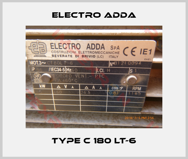 Electro Adda-Type C 180 LT-6