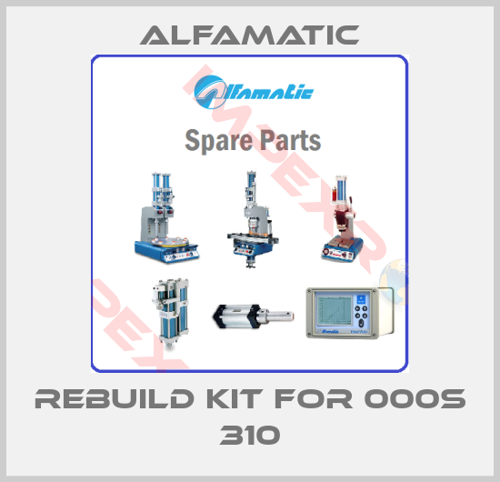 Alfamatic-rebuild kit for 000s 310