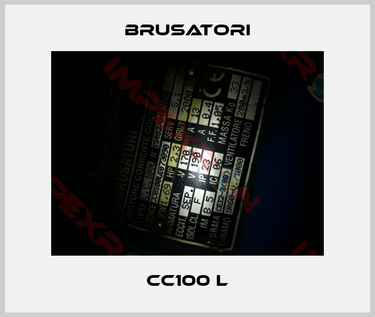 Brusatori-CC100 L