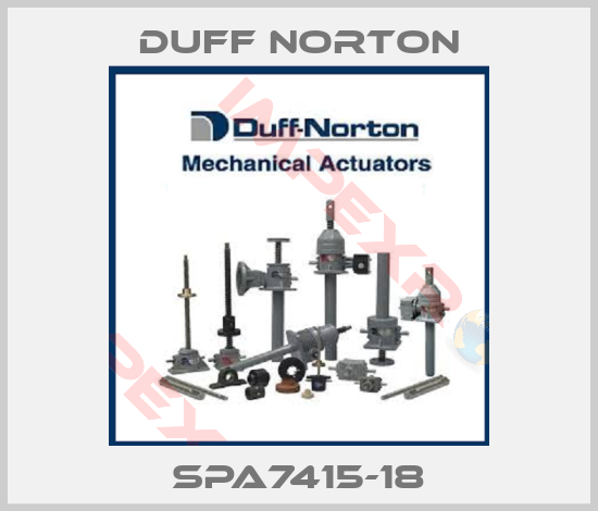 Duff Norton-SPA7415-18