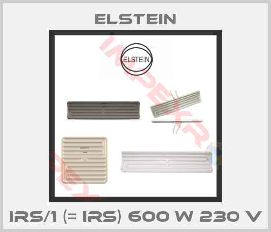 Elstein-IRS/1 (= IRS) 600 W 230 V