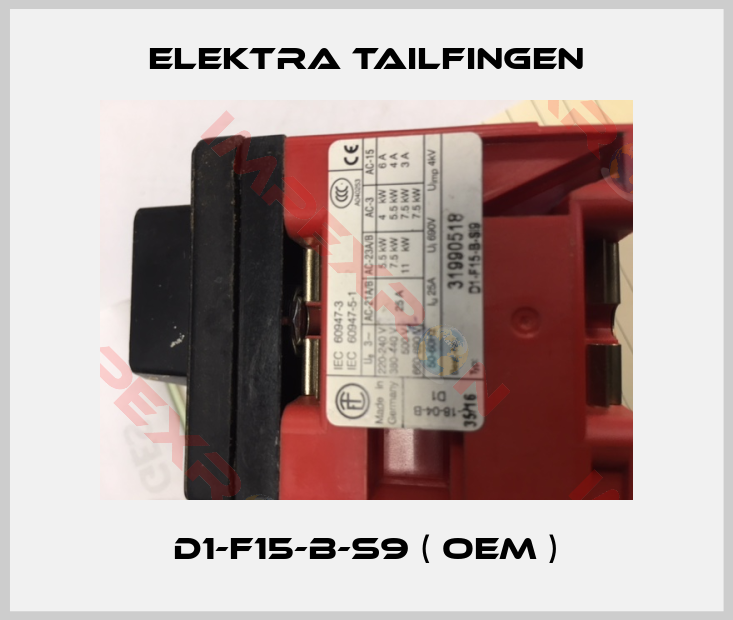 Elektra Tailfingen-D1-F15-B-S9 ( OEM )