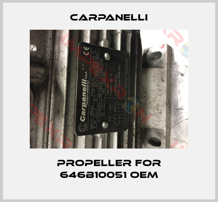 Carpanelli-propeller for 646B10051 oem