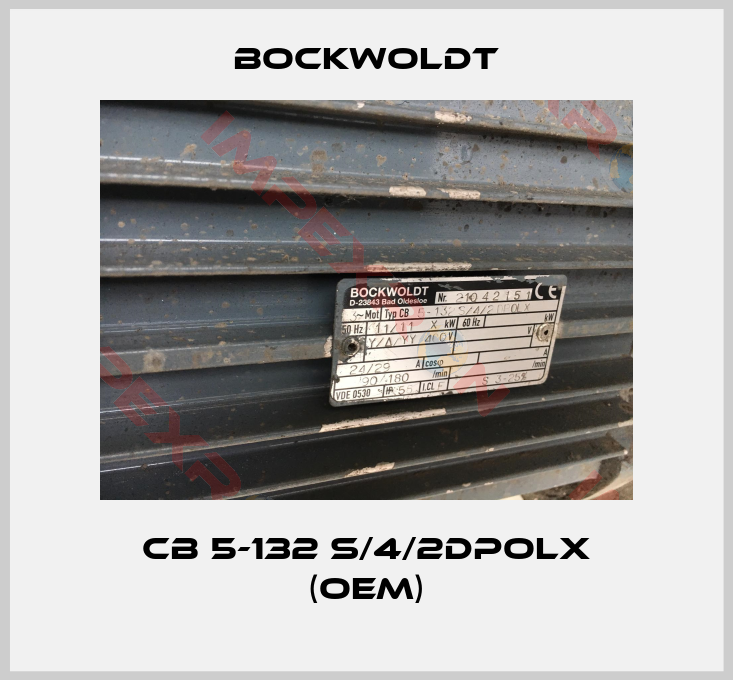 Bockwoldt-CB 5-132 S/4/2DPOLX (OEM)