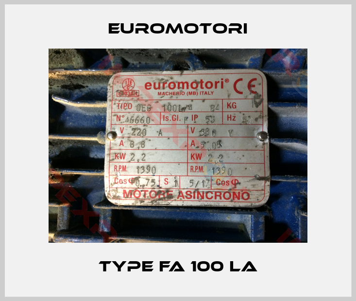 Euromotori-Type FA 100 LA