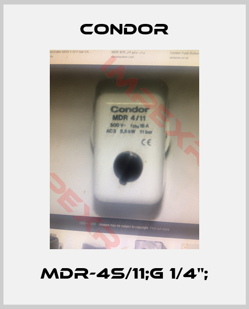 Condor-MDR-4S/11;G 1/4";