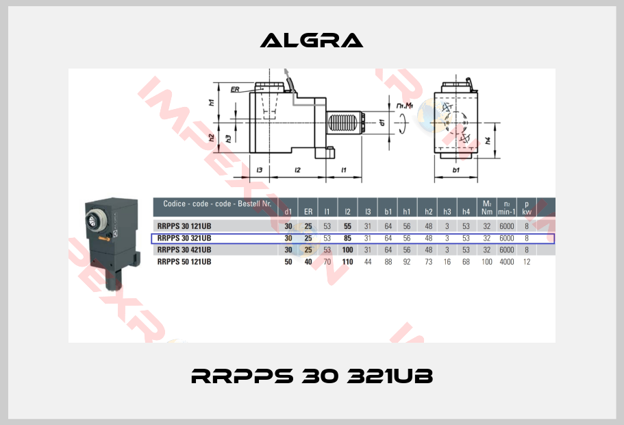 Algra-RRPPS 30 321UB