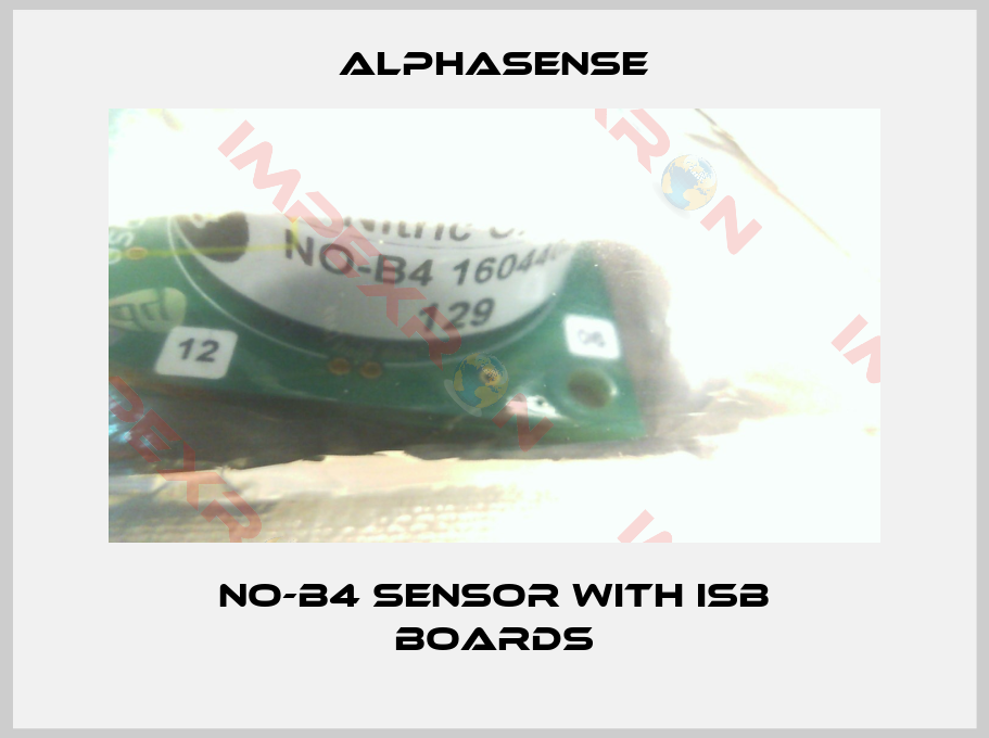 Alphasense-NO-B4 sensor with ISB boards