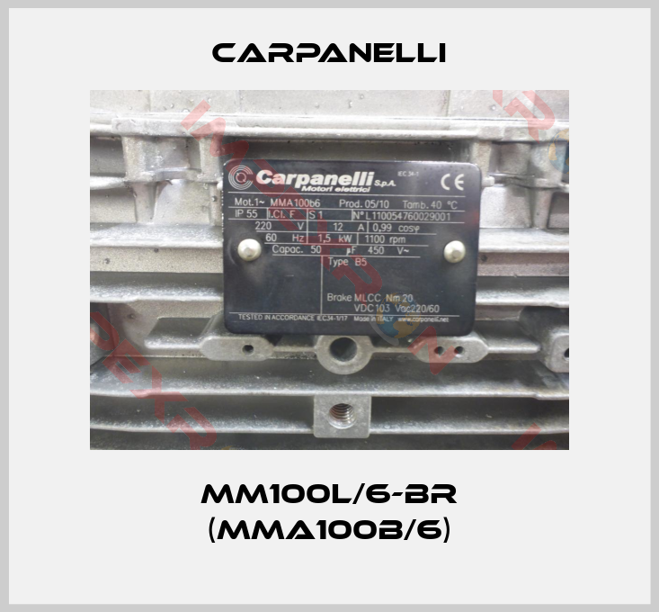 Carpanelli-MM100L/6-BR (MMA100b/6)