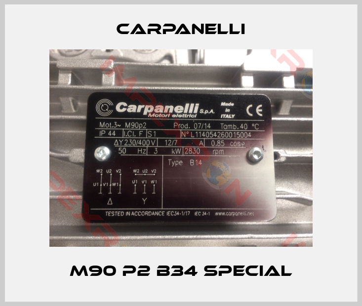 Carpanelli-M90 P2 B34 SPECIAL