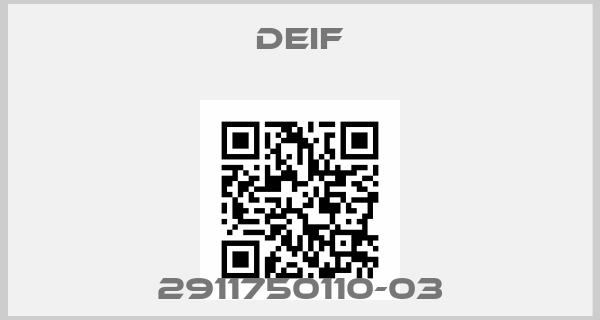 Deif-2911750110-03