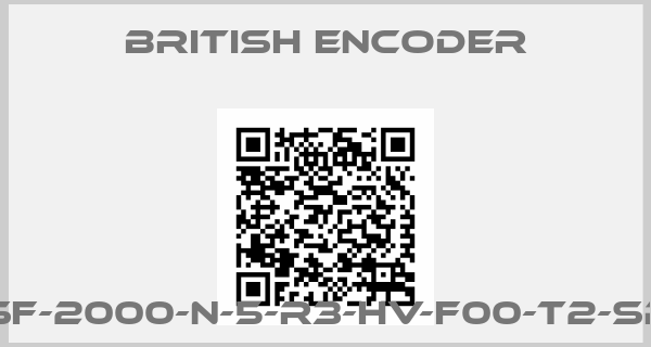 British Encoder-15H-01-SF-2000-N-5-R3-HV-F00-T2-SPEC779
