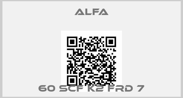 ALFA-60 SCF K2 FRD 7