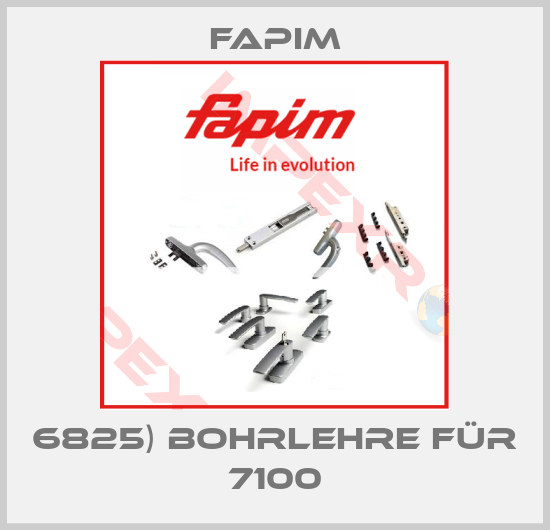 Fapim-6825) Bohrlehre für 7100
