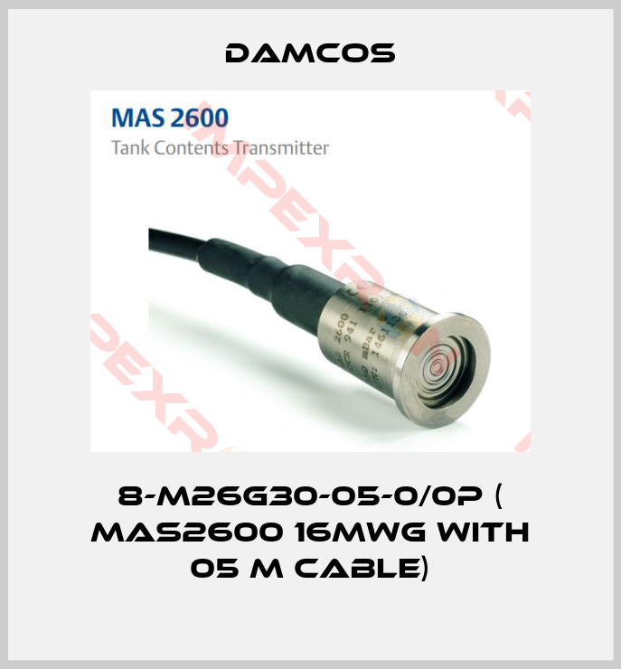 Damcos-8-M26G30-05-0/0P ( MAS2600 16mWG with 05 m cable)