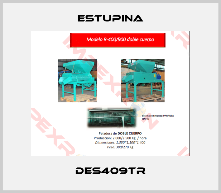 ESTUPINA-DES409TR