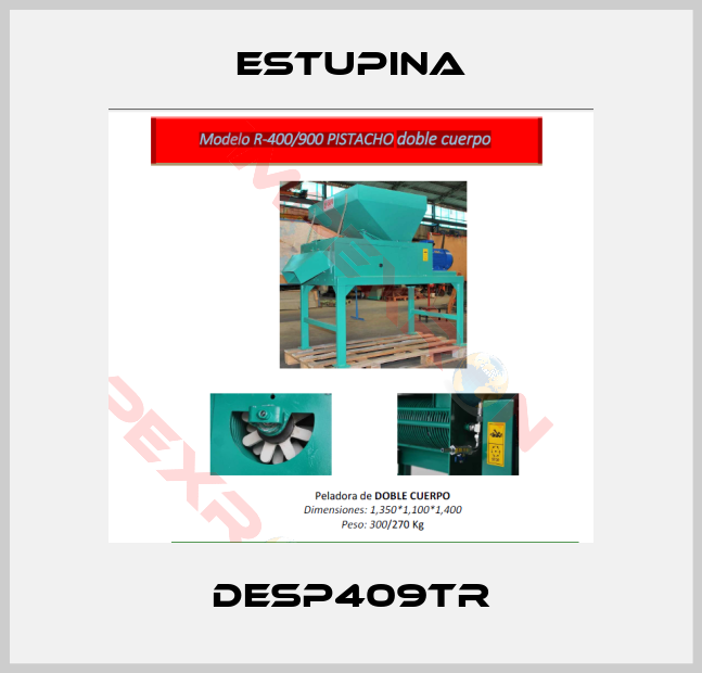 ESTUPINA-DESP409TR