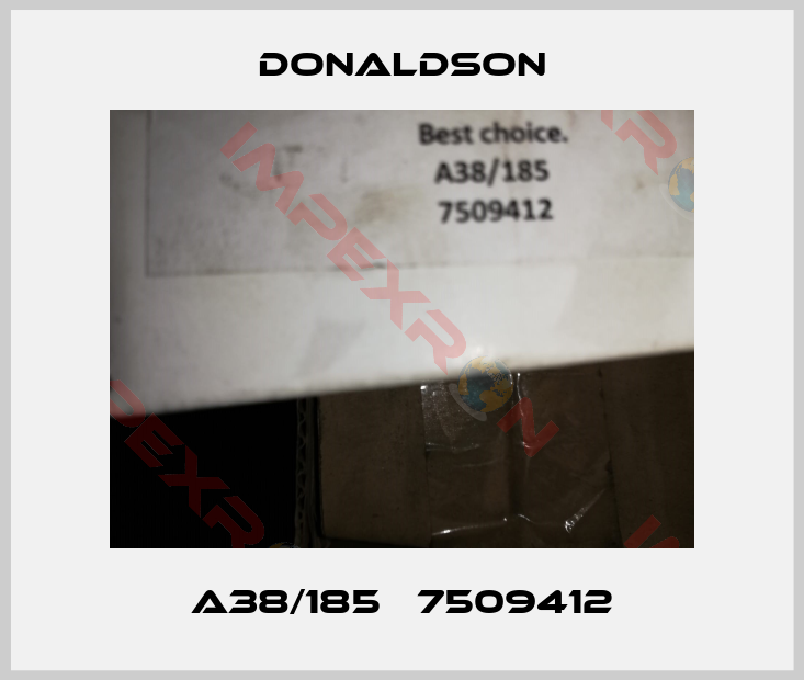 Donaldson-A38/185   7509412