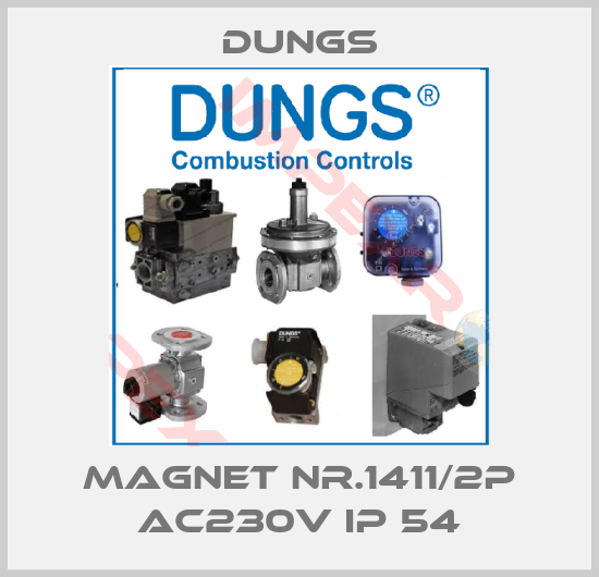 Dungs-Magnet Nr.1411/2P AC230V IP 54