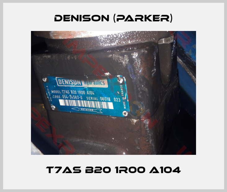 Denison (Parker)-T7AS B20 1R00 A104