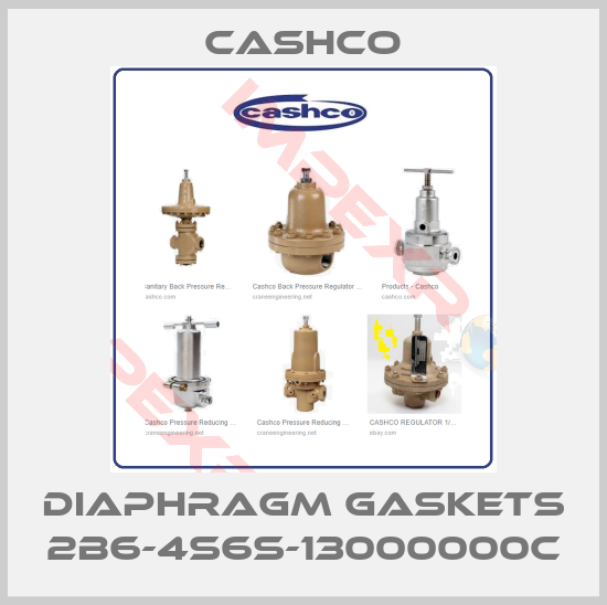 Cashco-diaphragm gaskets 2B6-4S6S-13000000C
