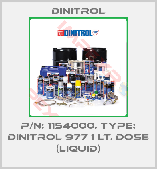Dinitrol-P/N: 1154000, Type: Dinitrol 977 1 lt. Dose (liquid)