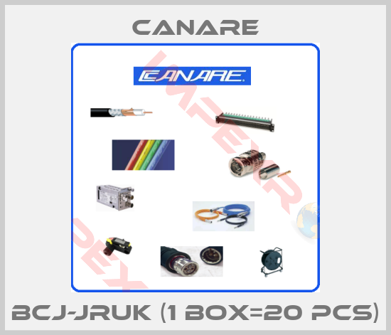 Canare-BCJ-JRUK (1 box=20 pcs)